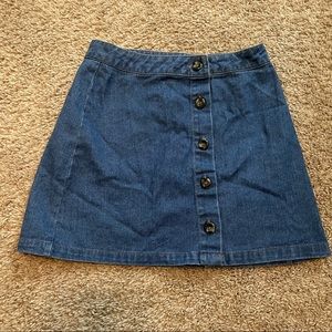 Jean skirt forever 21